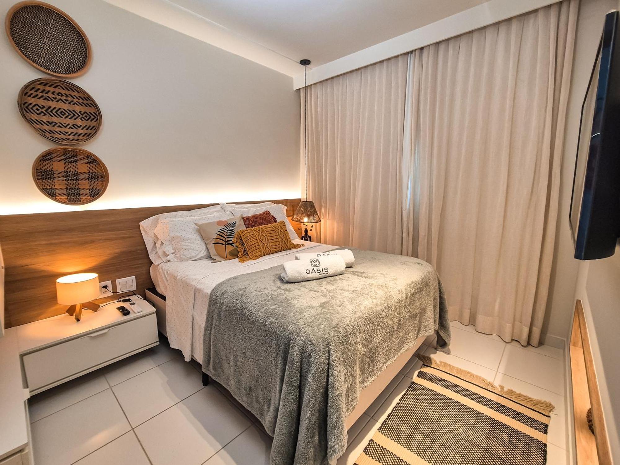 Oasis Do Mana: Beachfront Elegance & Comfort Apartment