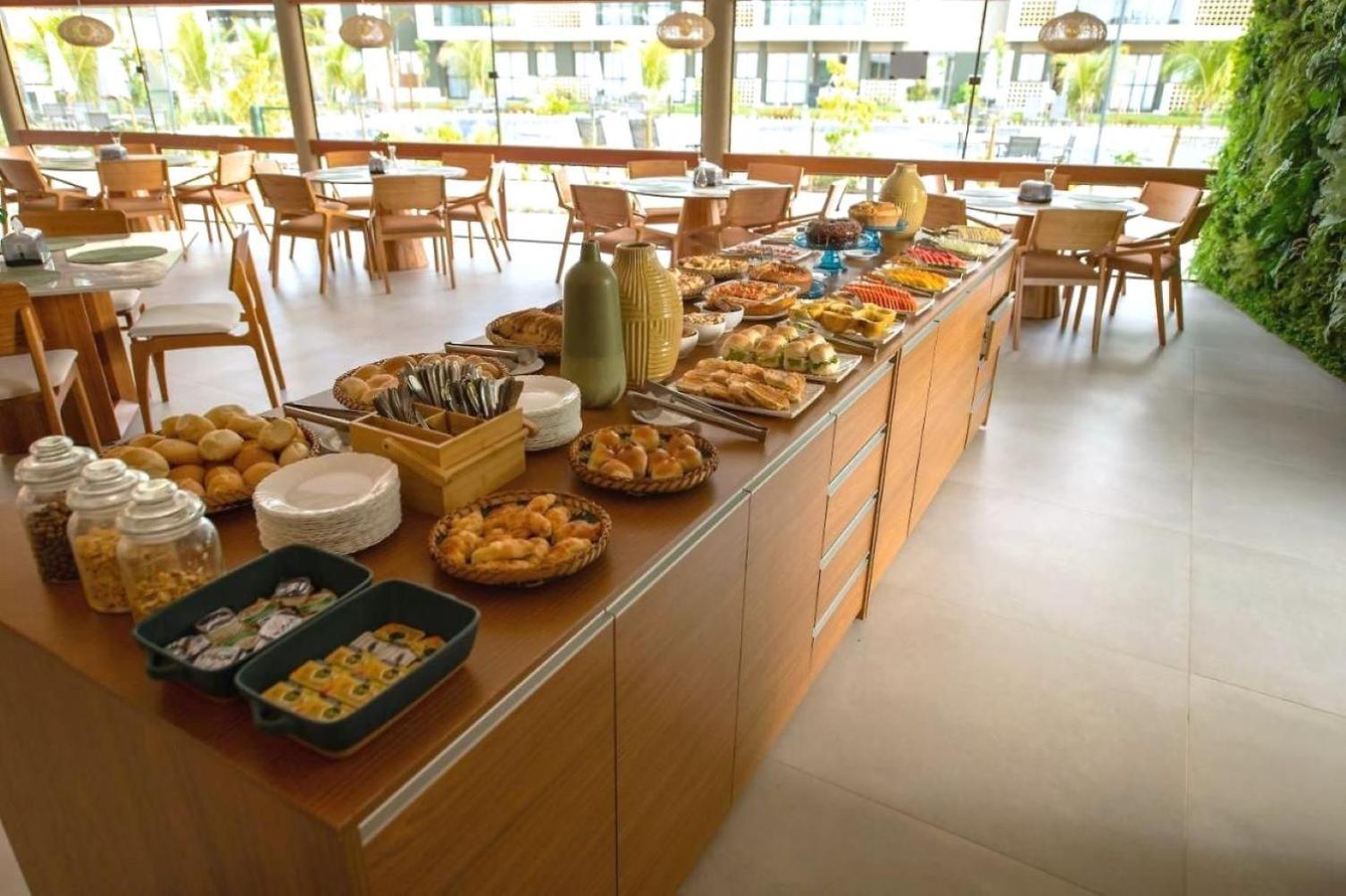 Flat Luxo Oasis Do Mana 350m Da Praia, Polo Aquatico-2qts, 2gar Apartamento